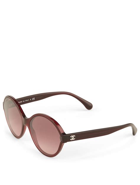 red round chanel sunglasses|chanel sunglasses price.